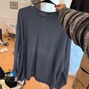 Chaps Blue Crewneck Shirt